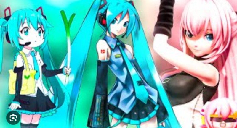 Create meme: Hatsune Miku, Hatsune Miku, Vocaloid Miku Hatsune 