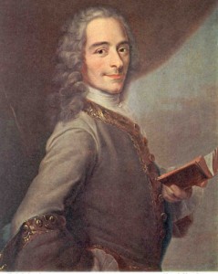 Create meme: philosopher, Voltaire, the enlightenment the age of enlightenment