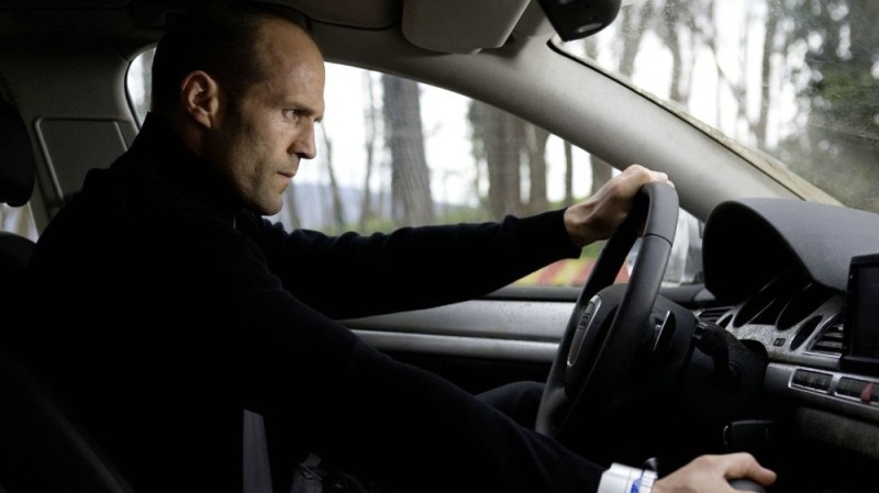 Create meme: Jason Statham behind the wheel, statham carrier, carrier jason Statham