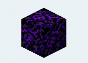 Create meme: obsidian minecraft