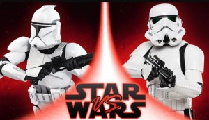 Создать мем: star wars клоны vs штурмовики, имперские штурмовики, звёздные войны