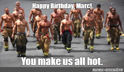 sexy fireman happy birthday
