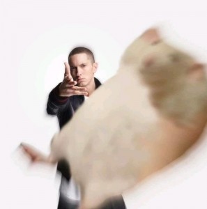 Create meme: hamster funny, eminem