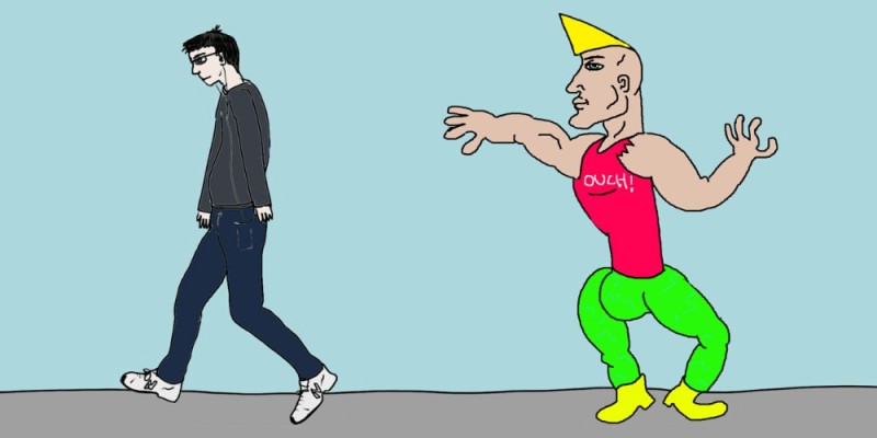 Создать мем: virgin chad, virgin vs chad шаблон, мемы