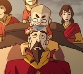 Create meme: avatar the legend of korra Tenzin, avatar korra's family, Tenzin, tenzin gif