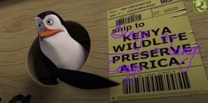 Create meme: cartoon, penguin from Madagascar, penguin