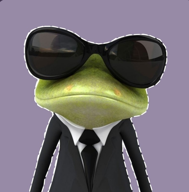 Create meme: cool frog, The frog with glasses, toad with glasses