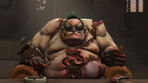 Create meme: Pudge, Pudge from DotA 2, puj gul