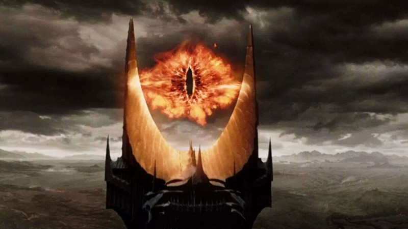 Create meme: of Mordor tower of Sauron, Sauron the return of the King, the Lord of the rings Sauron