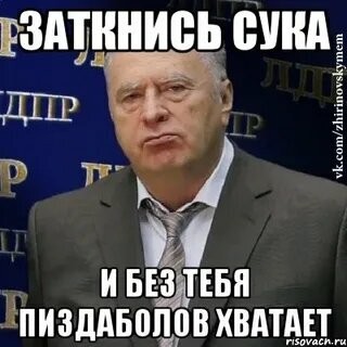 Create meme: enough to endure, Zhirinovsky meme, we'll have to put up with it zhirinovsky