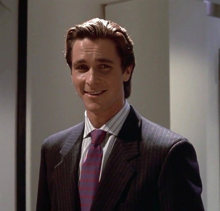 Create meme: Patrick Bateman, patrick bateman quotes, patrick bateman 2022