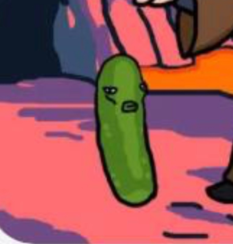 Create meme: cucumber , Rick and Morty cucumber, cucumber Rick