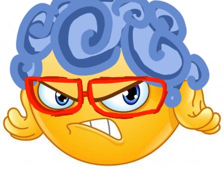 Create meme: angry sticker, emoticons funny, brain with eyes