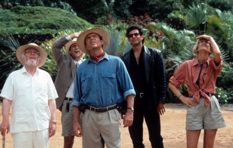 Create meme: Jurassic Park 1, jurassic park 1993, Jurassic Park 1 actors