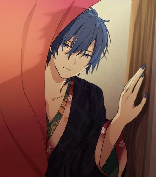 Create meme: kaito shion kimono, anime boys are beautiful, kaito shion