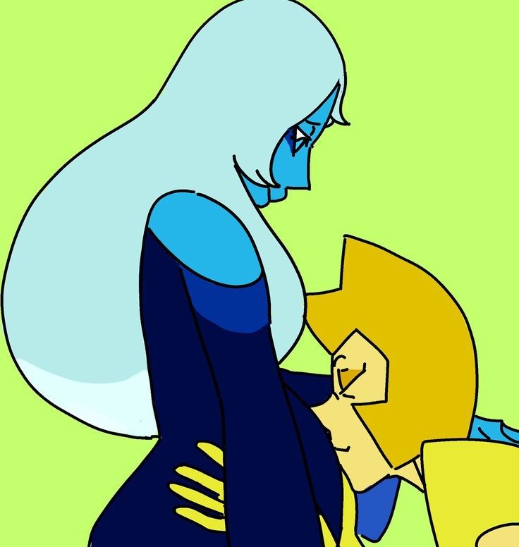 Create meme: Steven's universe is a yellow diamond and Yuri's blue diamond, Steven's universe is a yellow diamond and a blue diamond, Steven's universe is a yellow diamond