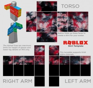 Template Cool Roblox T Shirts