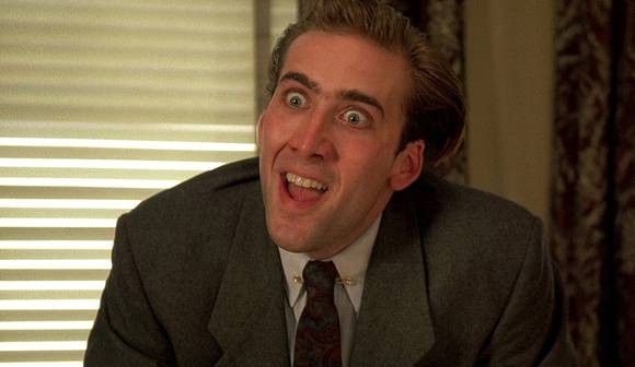 Create meme: cage meme, nicolas cage meme , Nicolas cage is a surprise