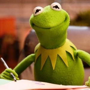 Create meme: frog, kermit, Kermit the frog