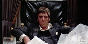 Create meme: al Pacino cocaine, Scarface