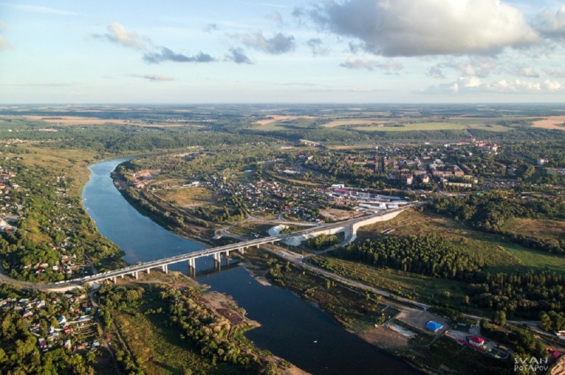 Создать мем: город старица, река клязьма владимир, природа