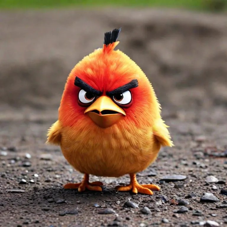 Create meme: Angri Birds is evil, angry birds red, angri birds red