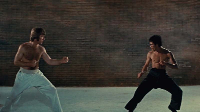 Create meme: bruce Lee kung fu, Bruce Lee vs. Chuck Norris, Bruce Lee and Chuck Norris