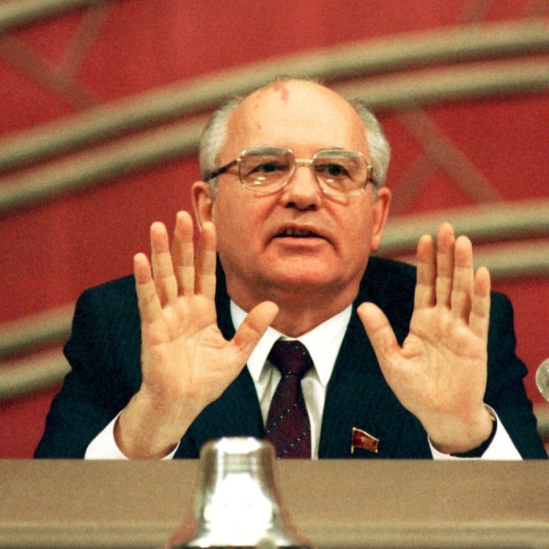 Create meme: Gorbachev , gorbachev of the ussr, gorbachev perestroika