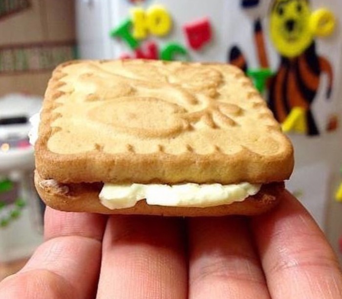 Create meme: the taste of childhood , buttered cookie sandwich, cookie sandwich with souffle