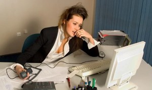 Create meme: working in the office, woman, at work
