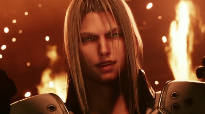 Создать мем: сефирот final fantasy remake, sephiroth final fantasy, сефирот final fantasy