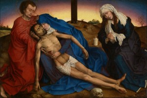 Create meme: Rogier van der Weyden paintings, Rogier van der Weyden polojenie in the coffin, Rogier van der Weyden