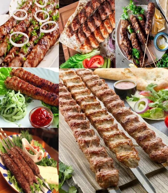 Create meme: Lula kebab, kebab , beef kebab