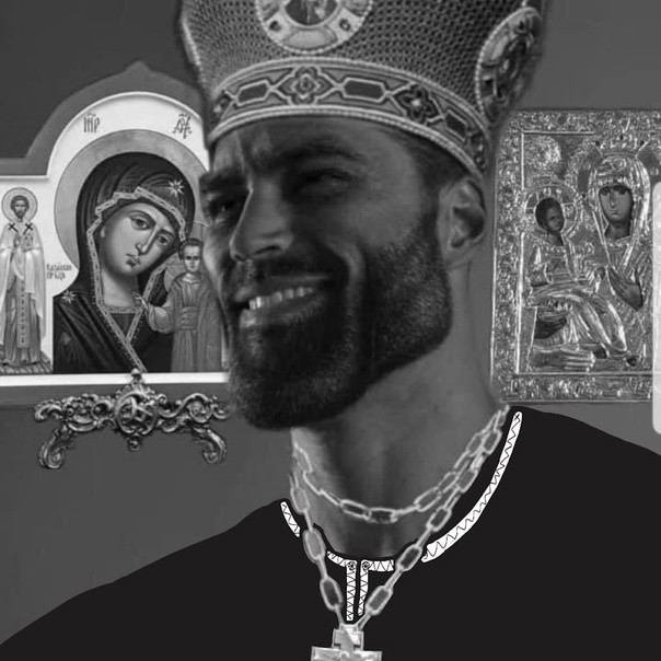 Ernest Khalimov Giga Chad Meme Template Cap for Sale by Pixel-Turtle