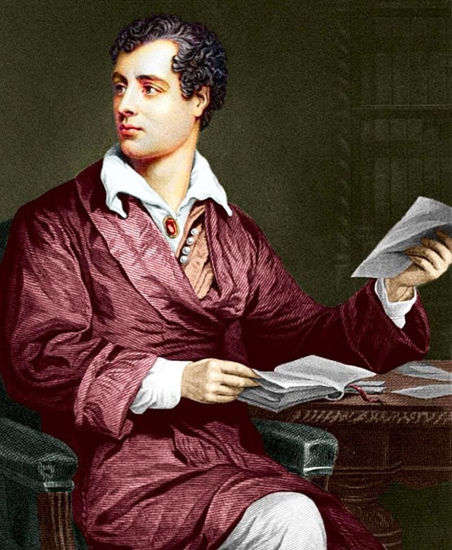 Create meme: Lord byron, george byron biography, byron