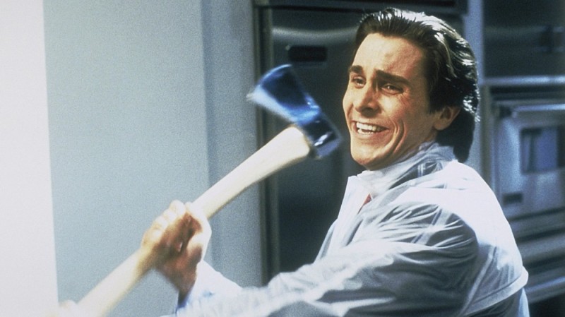 Create meme: Christian bale American psycho, Patrick Bateman Christian Bale American Psychopath 2000, The American psychopath