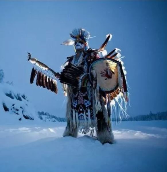 Create meme: The Nenets shaman, The Eskimo shaman, indian shaman