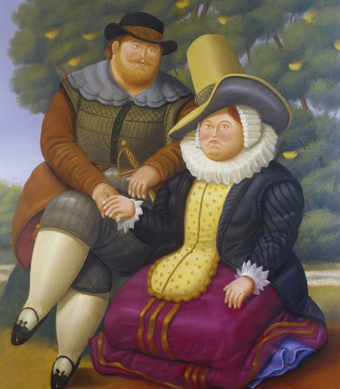 Create meme: fernando botero, Fernando Botero paintings, The artist Fernando Botero paintings