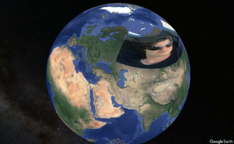 Create meme: planet earth russia, The earth is the equator, Google earth