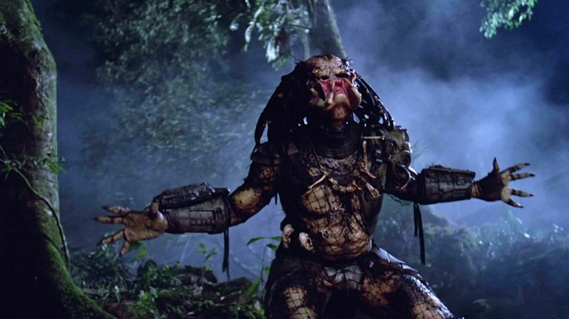 Create meme: predator , stills from the film predator 1987, predator arnold