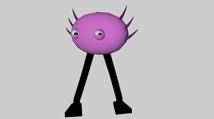 Create meme: monster , animation , bfdi lollipop