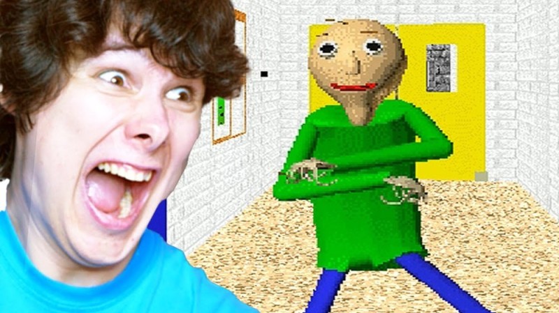 Create meme: baldy update, Baldi game, baldi's basics