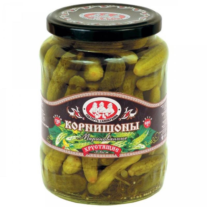 Create meme: gherkins, pickled gherkins, pickles