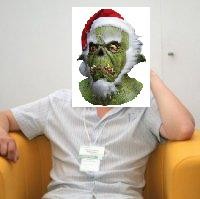 Создать мем: how the grinch stole christmas, santa claus, grinch