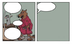 Create meme: Splinter, splinter teenage mutant ninja turtles, funny comics