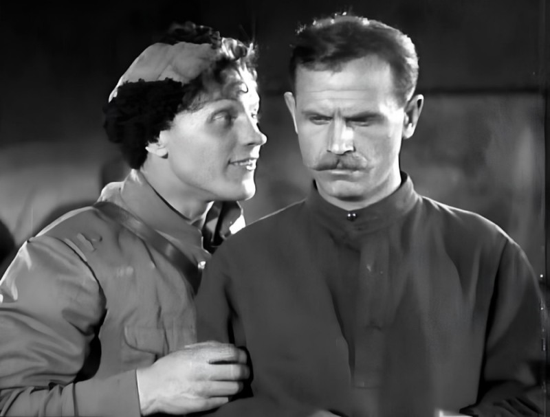 Create meme: chapaev and petka, chapaev film 1934 chapaev and petka, Petka in the film Chapaev