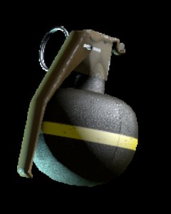 Create meme: grenade, grenade cs go