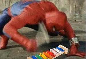 Create meme: ant-man vs spider-man, spider-man and ant-man, spiderman slap original