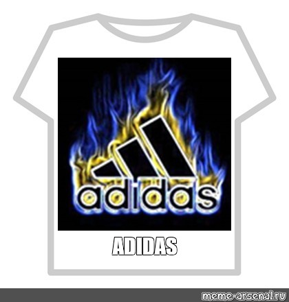 Create meme: adidas t shirt roblox, adidas roblox, roblox adidas shirt