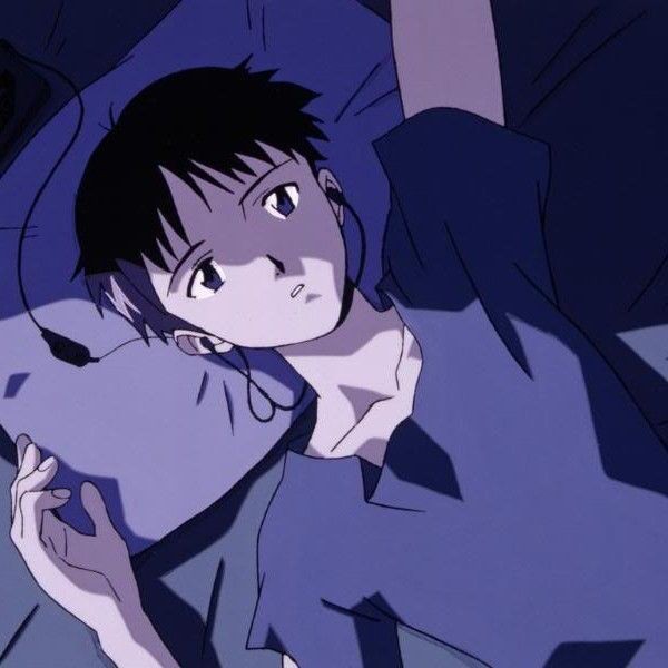 Создать мем: синдзи аниме, evangelion shinji, синдзи икари